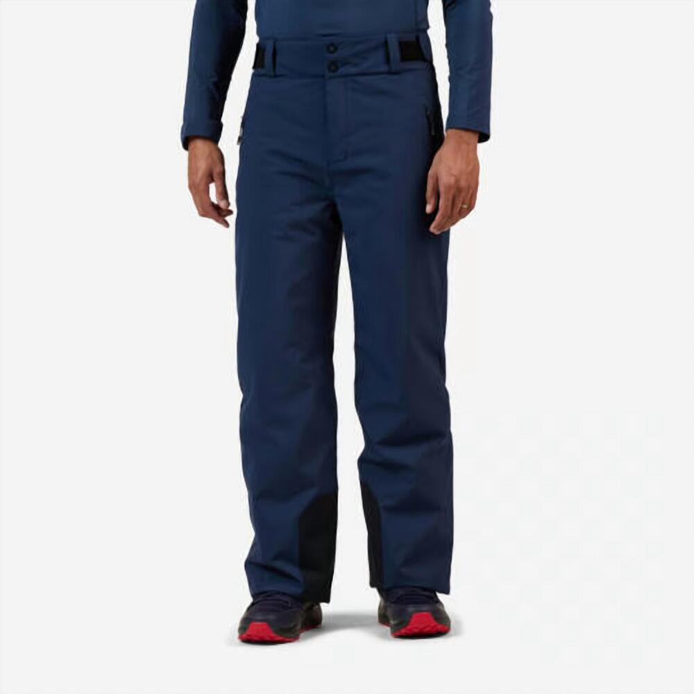 NEW ROSSIGNOL men's strawpile insulated ski pant in dark navy